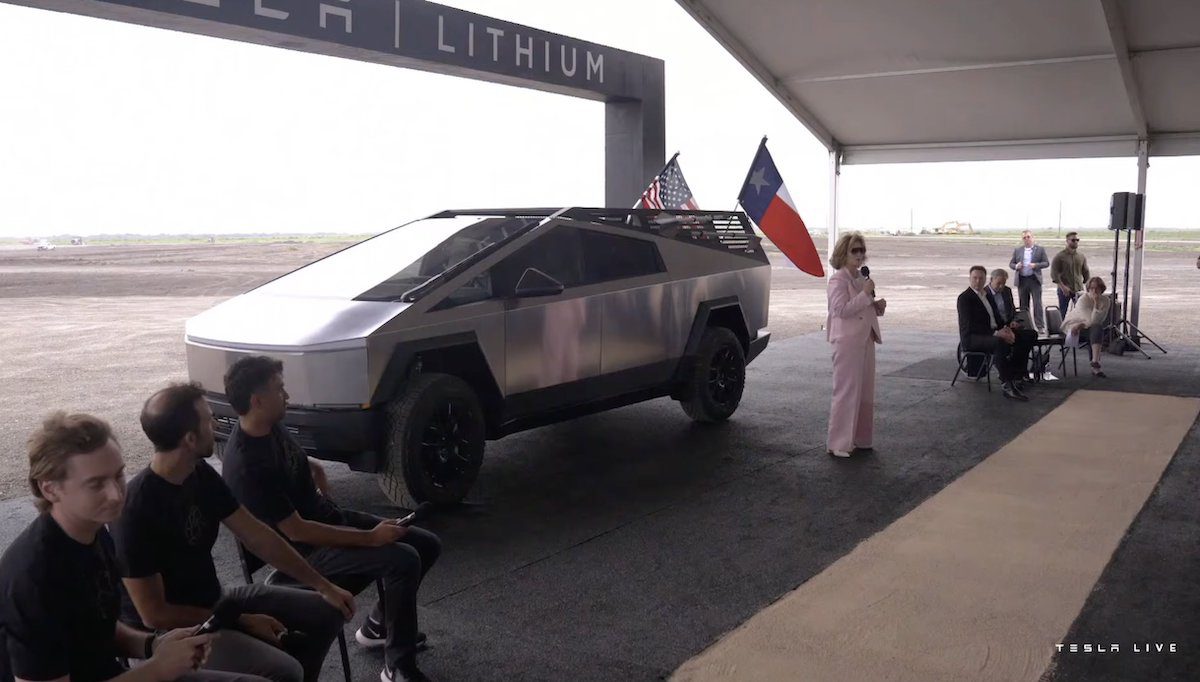 Tesla lithium refinery Texas