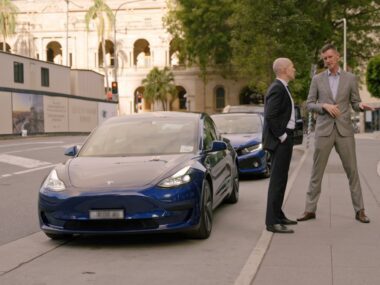 Uber Green Standing Brisbane