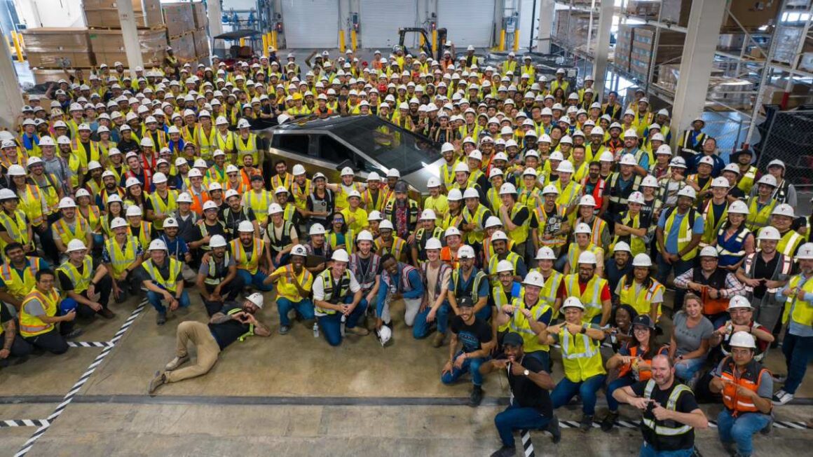 Tesla Cybertruck First Build - Tesla Texas