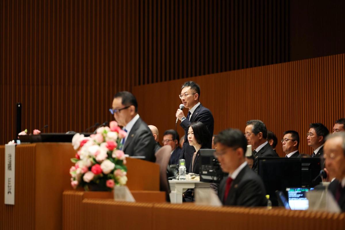 Toyota 2023 AGM Executive Vice President Yoichi Miyazaki 