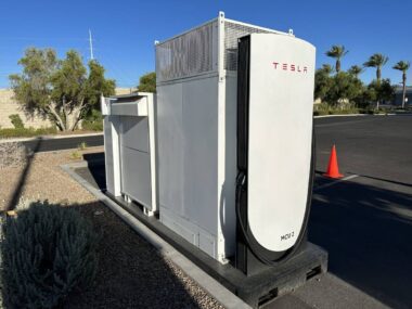Tesla Semi Las Vegas Megacharger Rear Erik Yde