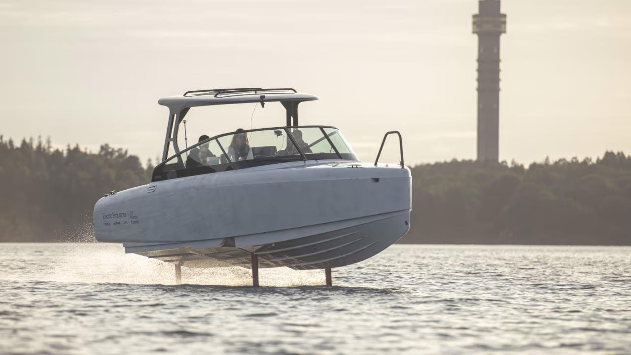 Candela destroys world record for longest 24-hour electric boat journey