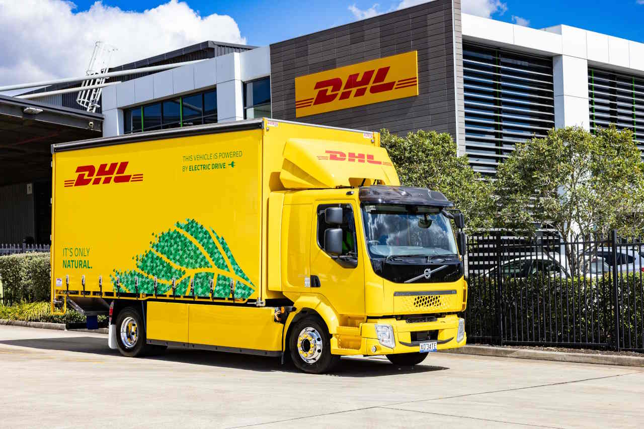 Australia S Dhl Takes Delivery Of Volvo Fl Electric Truck With Bigger Batteries