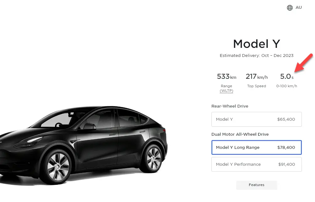 Model x deals acceleration boost