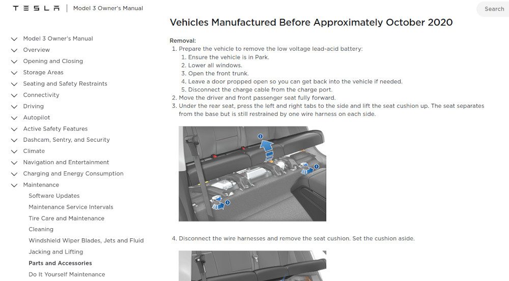 Model 3 Owner's Manual