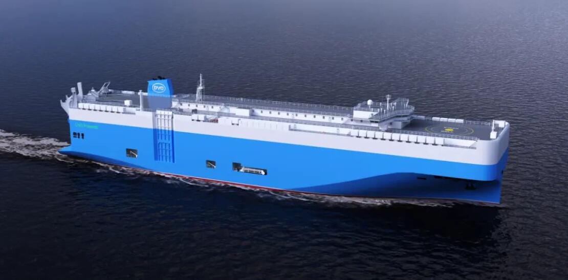 BYD Car Barrier Ships cnevpost