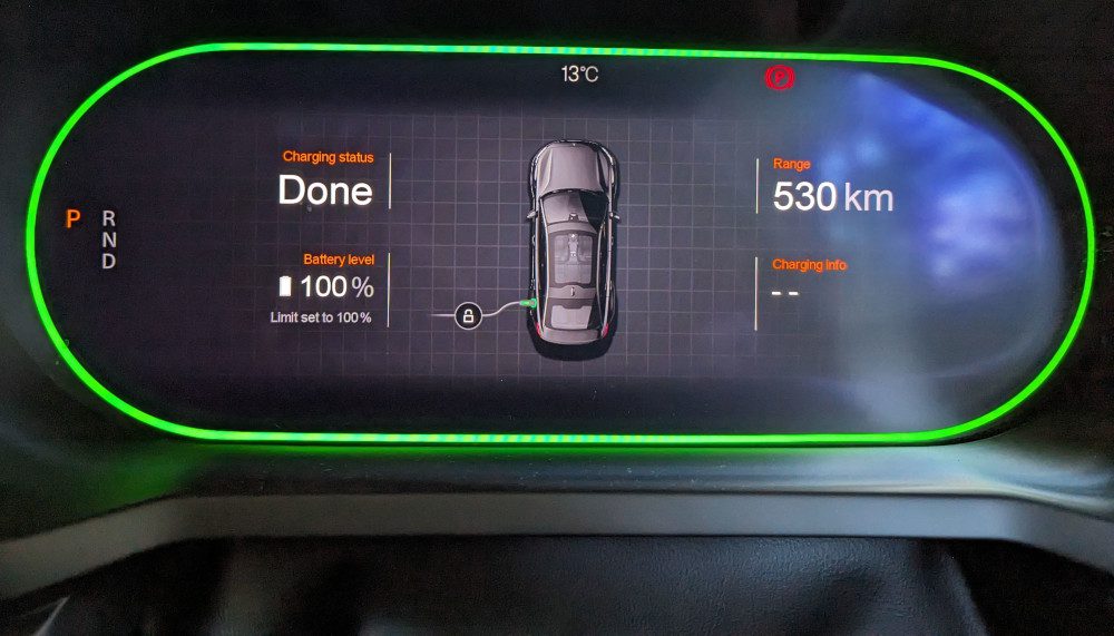 polestar 2 charge limit