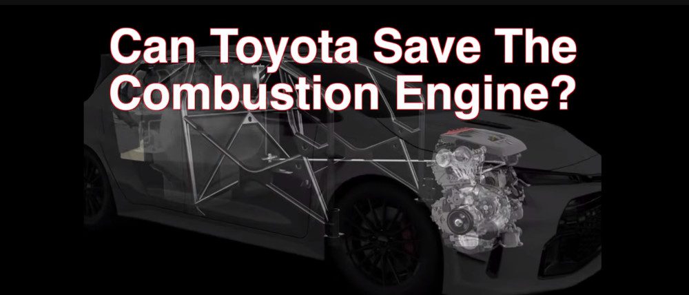 Toyota demonstrates why hydrogen combustion engines are not the answer