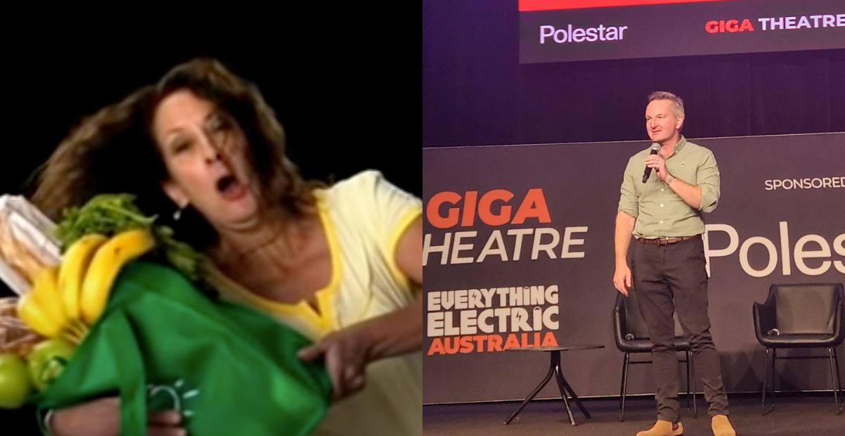 2010 mining tax scare campaign and Chris Bowen at Everything Electric 2023