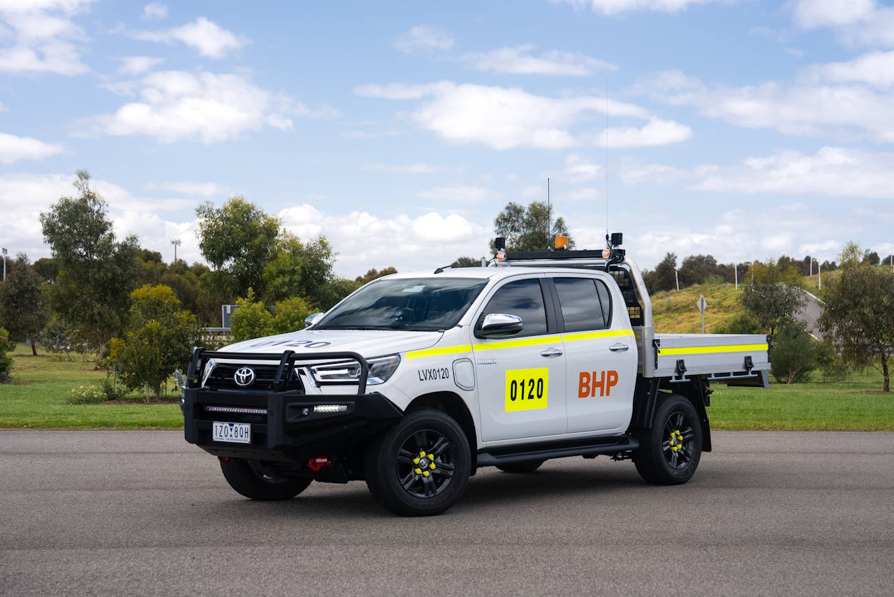 Toyota and BHP to trial first ever battery electric Hilux double cab ute
