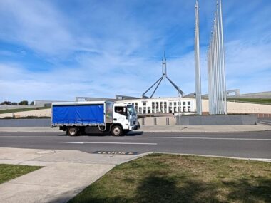 First electric truck to do lap around Australia completes journey after heatwaves and headwinds