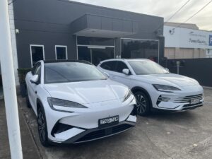 Australian EV sales surge to record 10.3 pct share, as Tesla, BYD and Geely dominate