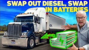 Fully Charged: This massive electric truck can battery swap in 4 minutes