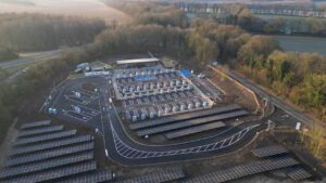 UK’s largest ultra-rapid charging Superhub opens, with on-site solar and storage