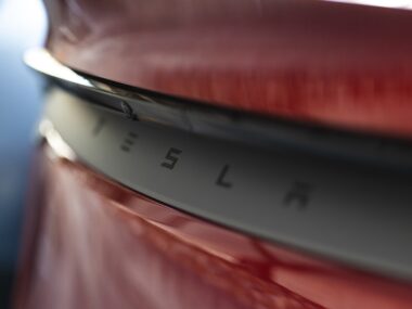 model y rear close up