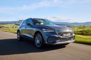 Genesis updates Electrified GV70 with expanded driving range – and boosted price