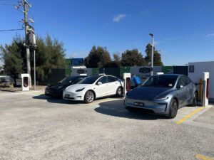 Tesla opens multiple new Supercharger sites in past month, including for non-Tesla EVs