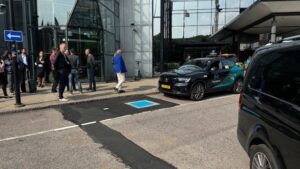The city betting big on wireless charging for electric taxis and last mile deliveries
