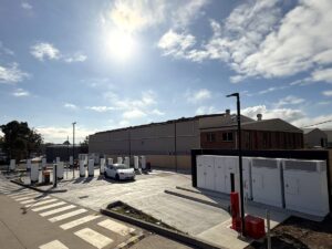 Tesla opens Australia’s biggest charging site with 20 bays