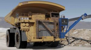 ARENA backs unique “hammer and rail” dynamic charging tech for electric mine trucks