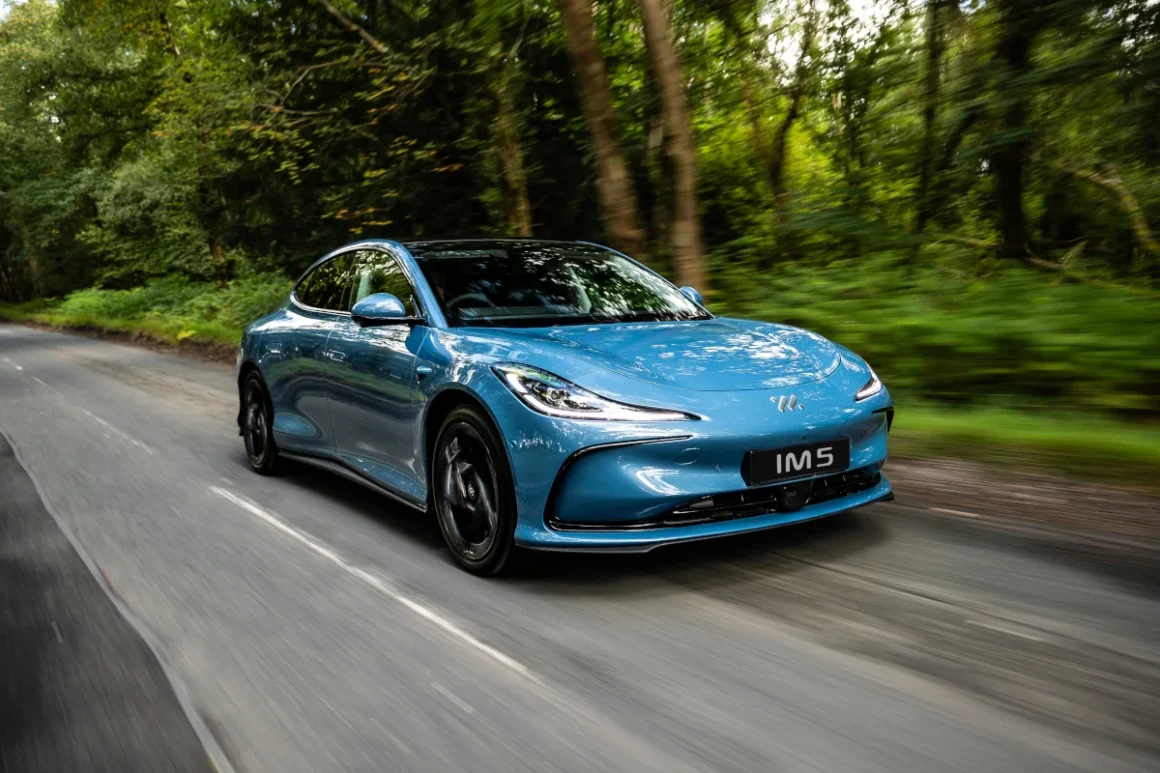 The IM5 offers an engaging driving experience. Source MG Motor
