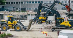 Volvo claims a world-first fully electric deconstruction site
