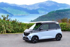 Nissan unveils a prototype EV with extendable solar roof to boost range