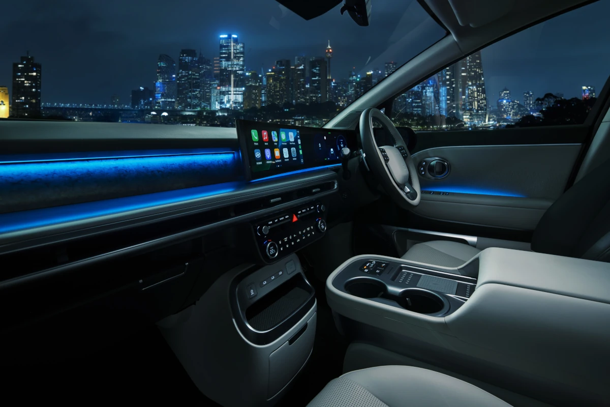 Hyundai Ioniq 9 dash and centre console. Source: Hyundai