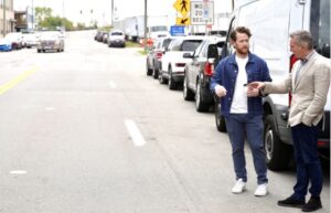 Electric roads: Chris Bowen checks out wireless charging, says it’s probably not for Australia