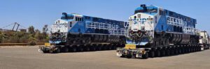 BHP takes delivery of first purpose-built battery-electric locomotives for iron ore mines