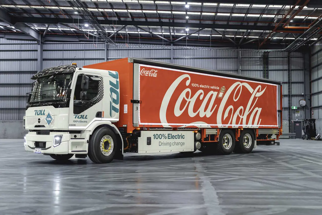Logistics giant rolls out another 12 electric trucks for Coca-Cola in Australia