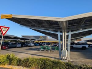 Milk, eggs and a fully charged EV: Supermarkets turn to solar canopies and public charging