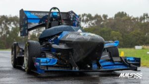 Engineering students test their skills with open-wheeler electric racing cars