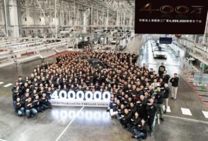 Tesla produces 4 million EVs at its most productive factory