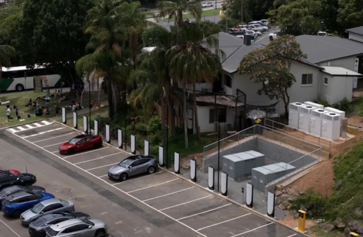 Tesla plans Australia’s biggest EV charging site, with more than 25 bays