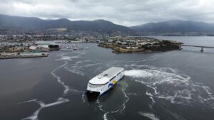 World’s largest battery-electric ship starts harbour trials in Australia