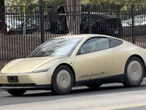 Tesla’s self driving Cybercab spotted without mirrors, nearing mass production
