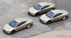 Multiple newly built Tesla Cybercabs spotted at GigaTexas