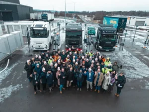 Electric trucks demonstrate megawatt charging in sub-zero temperatures