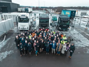 Electric trucks demonstrate megawatt charging in sub-zero temperatures