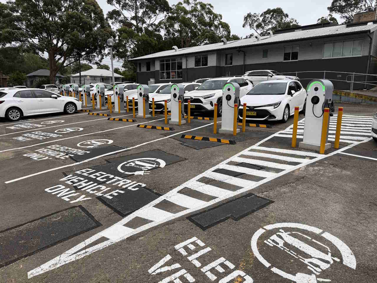 EV charging facilities upgraded at two major hospitals