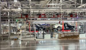 Tesla Cybercab spotted on production line ahead of ramp-up