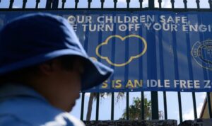 “You smell it:” Fumes from idling SUVs queuing at school are killing our children