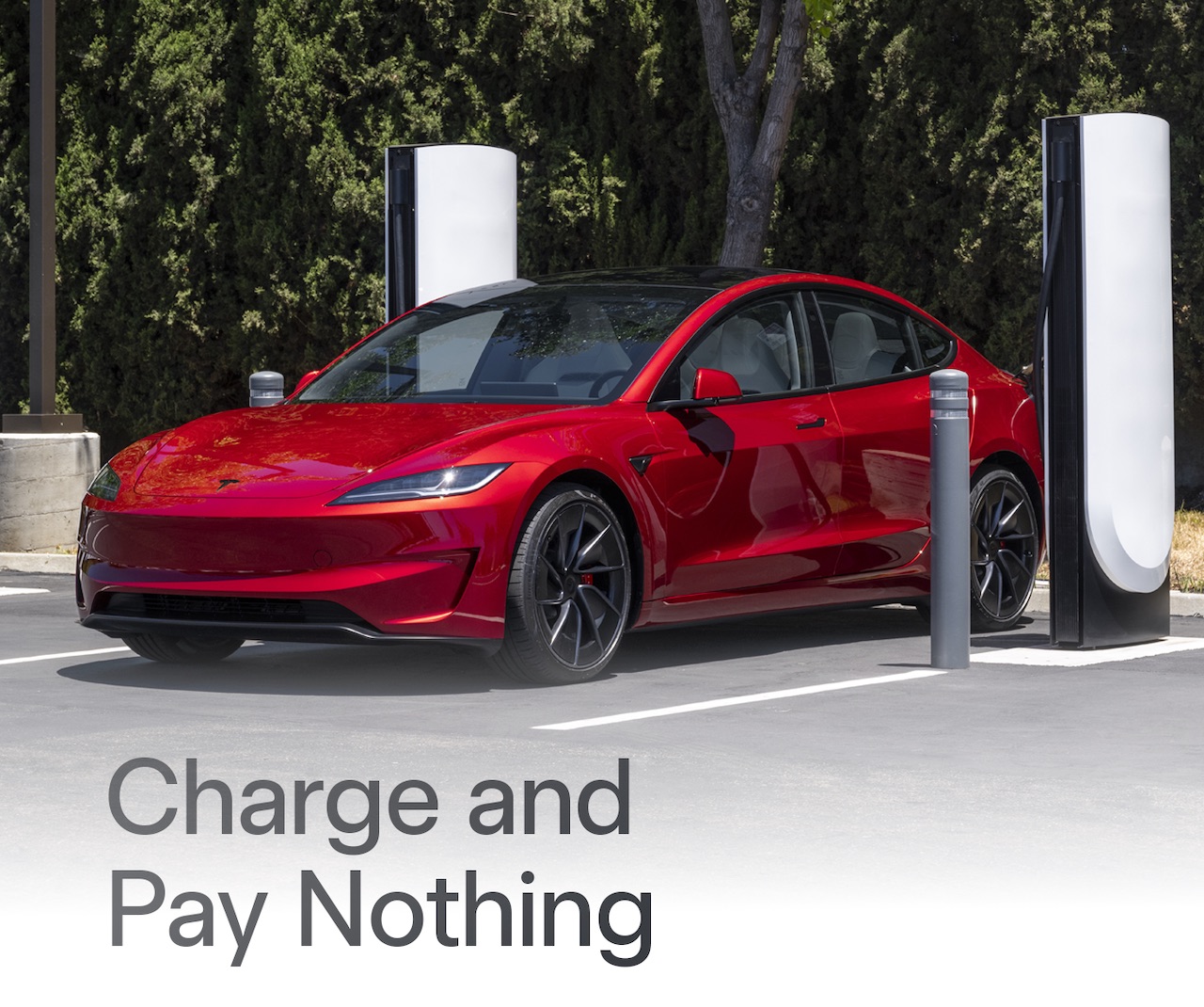 Tesla offers free Supercharging for a year on its electric sedan
