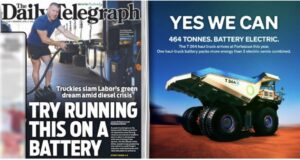 “Yes we can:” Andrew Forrest mocks Murdoch tabloid stories dismissing electric trucks