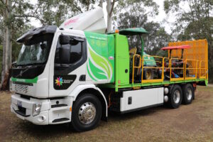 Local council says first heavy truck to replace two ageing diesels and two trailers