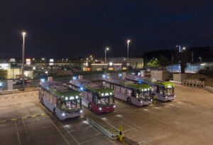 Electric bus depots to use smart charging to support the grid
