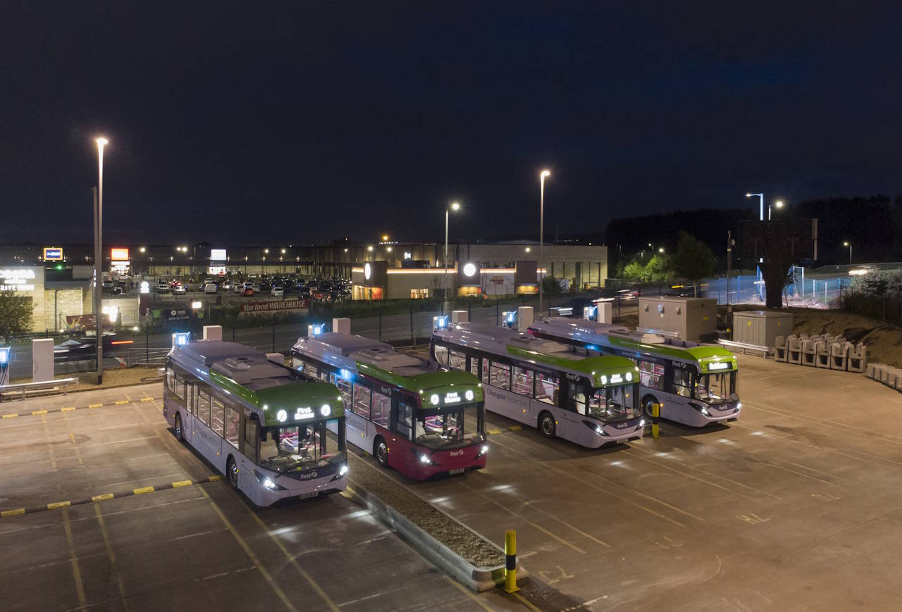 Electric bus depots to use smart charging to support the grid