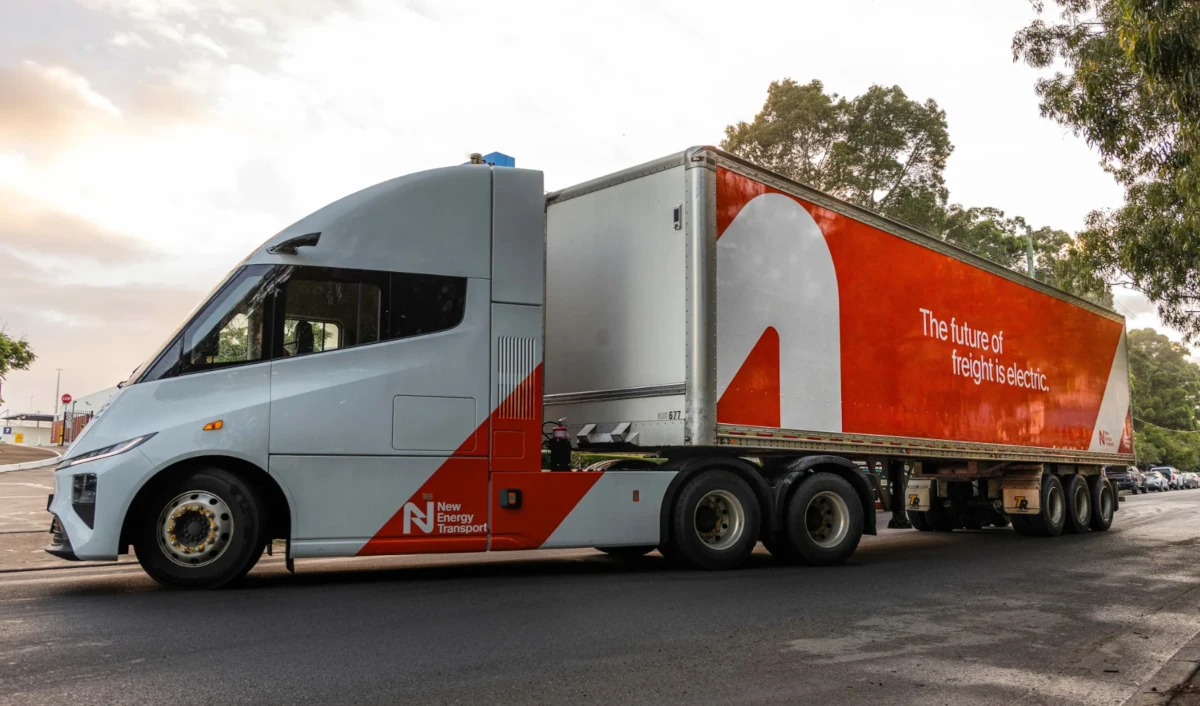 Long distance electric truck plans fast-tracked, with support of Australia-made chargers