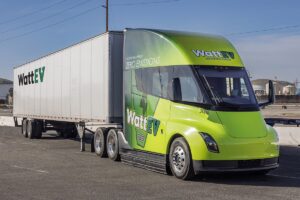 Tesla says its Semi electric trucks enjoy less down-time than diesels